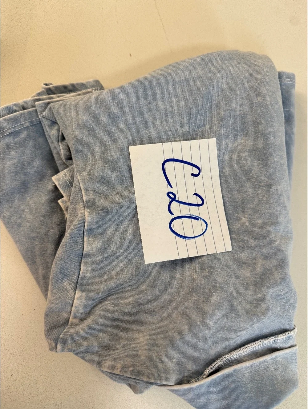 Light Blue Two-Piece Corduroy Crop Jacket and Pleated Skirt Set S/M
